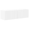 vidaXL TV Wall Cabinet Set Wall-mounted 6 pcs White