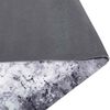 vidaXL Kitchen Rug Grey 150 x 45 cm Velvet