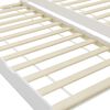 vidaXL Pull-out Sofa Bed Frame without Mattress White Pinewood 90x200 cm