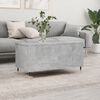 vidaXL Coffee Table Concrete Grey 90x44.5x45 cm Engineered Wood