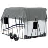 vidaXL Caravan Roof Cover Grey 600x300 cm Non-woven Fabric