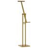 vidaXL Trade Show Displays Gold 26.5 x 26.5 x 127 cm Steel