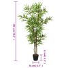 vidaXL Artificial Bamboo Tree 828 Leaves 150 cm Green