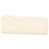 vidaXL Throw Blankets 6 pcs Cream 200 x 150 cm Fleece