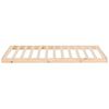 vidaXL Bed Frame without Mattress 100x200 cm Solid Wood Pine