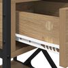 vidaXL Bedside Cabinet Artisan Oak 40 x 42 x 55 cm Engineered Wood