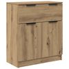 vidaXL Sideboard with Drawer 3 pcs Artisan Oak Engineered Wood