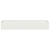 vidaXL Planter White 280x80x40 cm Steel