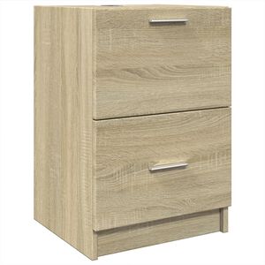 vidaXL Sink Cabinet Sonoma Oak 40x37x59 cm Engineered Wood