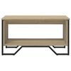 vidaXL Coffee Table Sonoma Oak 75x51x40 cm Engineered Wood