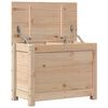 vidaXL Storage Box 60x32x45.5 cm Solid Wood Pine