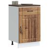 vidaXL Kitchen Base Cabinet Lucca Old Wood Engineered Wood