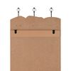 vidaXL Wall-mounted Coat Rack with 6 Hooks 120x40 cm