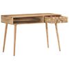 vidaXL Writing Desk 115x50x76 cm Solid Acacia Wood