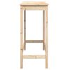 vidaXL Bar Table 100x50x110 cm Solid Wood Pine