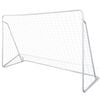 vidaXL Football Goal Nets Steel 2 pcs 240x90x150 cm