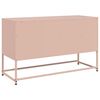 vidaXL TV Cabinet Pink 100.5x39x60.5 cm Steel