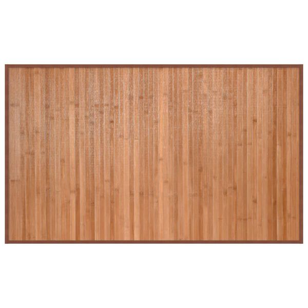vidaXL Rug Rectangular Natural 60x100 cm Bamboo