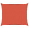 vidaXL Sunshade Sail 160 g/m² Terracotta 2.5x3 m HDPE