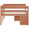 vidaXL Bed Frame with Storage without Mattress Honey Brown 90x200 cm