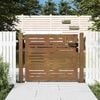 vidaXL Garden Gate 100x100 cm Corten Steel Square Design