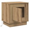 vidaXL Bedside Cabinet Artisan Oak 44 x 34.5 x 45 cm Engineered Wood