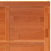 vidaXL Barn Door Wax Brown 90 x 2.5 x 208 cm Solid Pine Wood