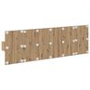 vidaXL Headboard with Cabinet 3 pcs Artisan Oak Engineered Wood