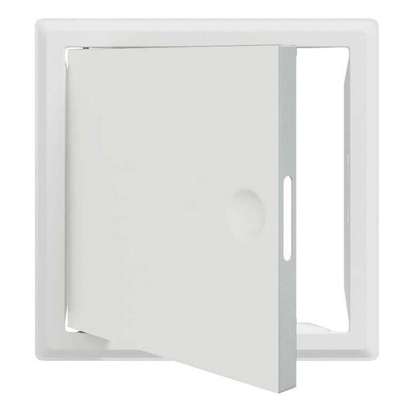 vidaXL Access Panel White 33 x 33 x 3 cm Steel
