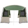 vidaXL Tailgate Tent for Caravan Rectangular Green 352 x 250 x 240 cm