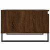 vidaXL Coffee Table Brown Oak 55x55x36.5 cm Engineered Wood