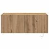 vidaXL TV Wall Cabinet Artisan Oak 80 x 35 x 31 cm Engineered Wood