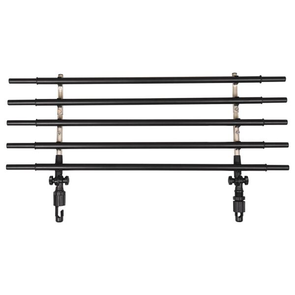 FLAMINGO Car Dog Guard with 5 Posts Walky Barrier Metal