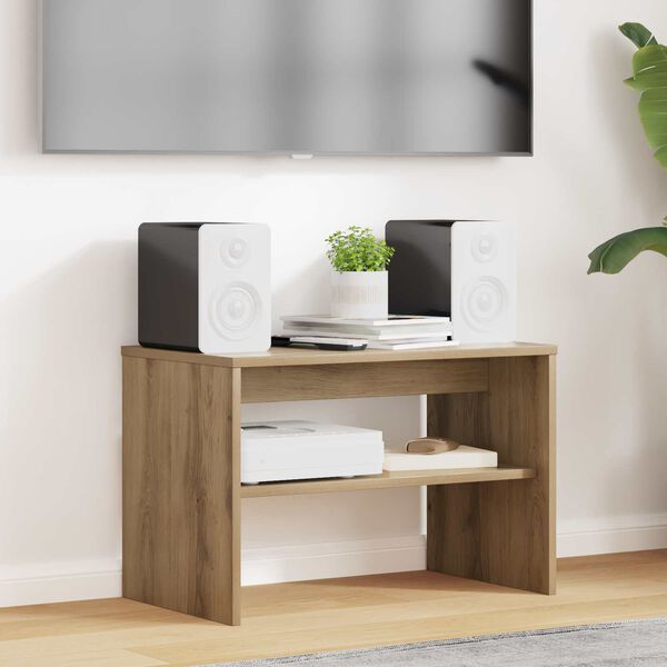 vidaXL TV Cabinet Artisan Oak 60 x 35 x 40 cm Engineered Wood