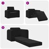 vidaXL Folding Sofa Bed Black 98 x 71 x 83 cm Velvet