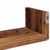vidaXL Wall Shelves 3 pcs Old Wood Engineered Wood