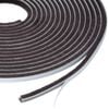 vidaXL Self-Adhesive Door Brush Seal 5 m PP Brown