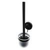 CORNAT Toilet Brush and Holder Set 3in1 Black