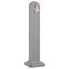 vidaXL Garden Tanker with Faucet Light Grey Stone Look