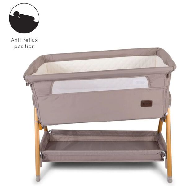 Baninni 2-in-1 Baby Co-Sleeper Elia 92x55x82 cm Taupe