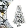 vidaXL Artificial Hinged Christmas Tree Green 150 cm PE and PVC