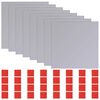 vidaXL Mirrors 8 pcs Silver 20.5 x 20.5 x 0.4 cm High quality glass