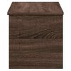 vidaXL Storage Box Brown Oak 90x35x35 cm Engineered Wood