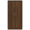 vidaXL Shoe Cabinet Brown Oak 55x35x108 cm Engineered Wood