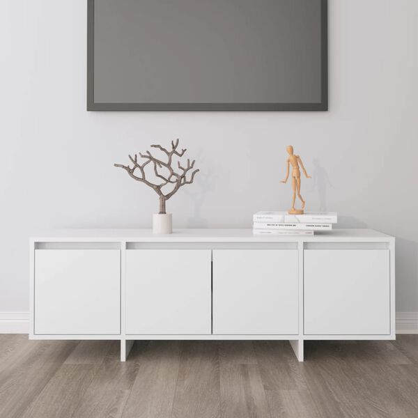 vidaXL TV Cabinet White 120x30x40.5 cm Engineered Wood