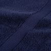 vidaXL Premium Hand Towels "SOLUND" 10 pcs Navy Blue 50x100 cm 600 gsm