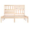 vidaXL Bed Frame without Mattress Solid Wood Pine 160x200 cm