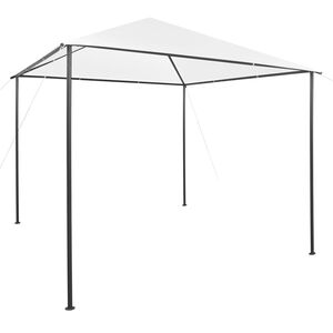 vidaXL Gazebo 3x3x2.9 m White 180 g/m&sup2;