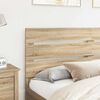 vidaXL Headboard Sonoma Oak 200 cm Engineered Wood
