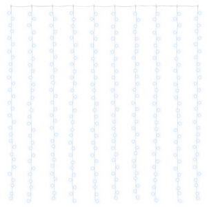 vidaXL Curtain Lights 300 LEDs Cold White 300 x 300 cm
